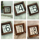 Adorable 5x5 Wood Free Standing Sign - Perfect Home Decor - shelf sitter, Tiered Tray, Farmhouse, Rustic gift housewarming new baby - Moonshineandglitter