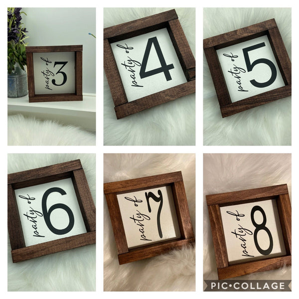 Adorable 5x5 Wood Free Standing Sign - Perfect Home Decor - shelf sitter, Tiered Tray, Farmhouse, Rustic gift housewarming new baby - Moonshineandglitter