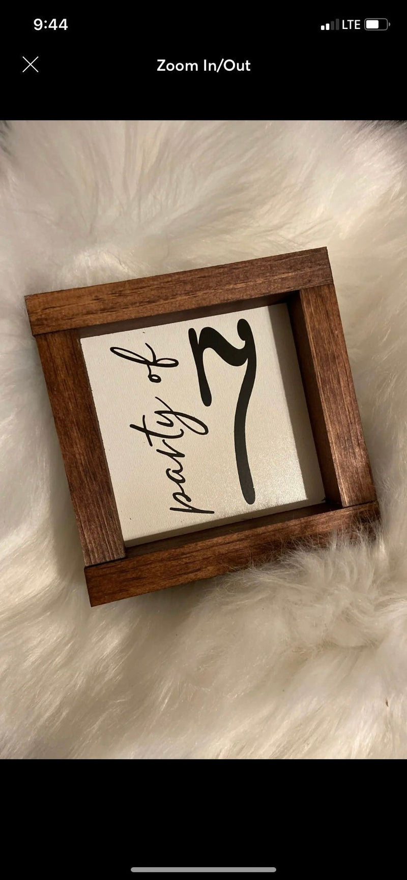 Adorable 5x5 Wood Free Standing Sign - Perfect Home Decor - shelf sitter, Tiered Tray, Farmhouse, Rustic gift housewarming new baby - Moonshineandglitter