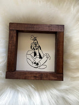 Disney mini wood sign Stitch Donald Mickey Goofy Pluto Minnie - Moonshineandglitter
