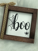 Fall Pumpkin Halloween wood sign - Moonshineandglitter