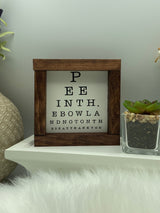 Farmhouse wood Bathroom mini wood sign  get naked wash pee custom 5x5 selfies funny humor home decor rustic gift new home real estate