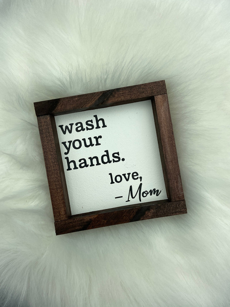 Farmhouse wood Bathroom mini wood sign  get naked wash pee custom 5x5 selfies funny humor home decor rustic gift new home real estate
