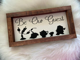 Disney Mickey Minnie mini wood sign