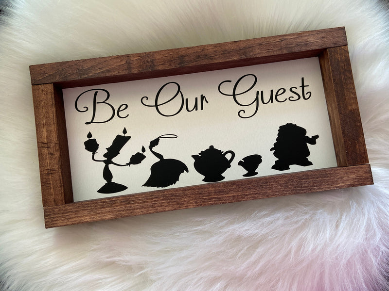 Disney Mickey Minnie mini wood sign