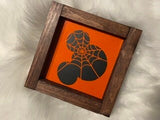 5x5" Halloween Disney Wood Signs | Layered 3D Spooky Decor | Tabletop Shelf Sitters | Mini Wooden Sign Set | Witchy Halloween