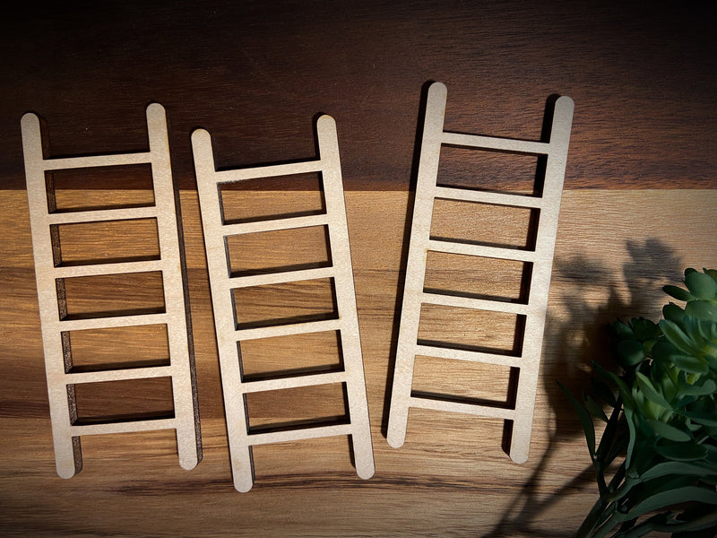 Tiered tray ladder farmhouse decor