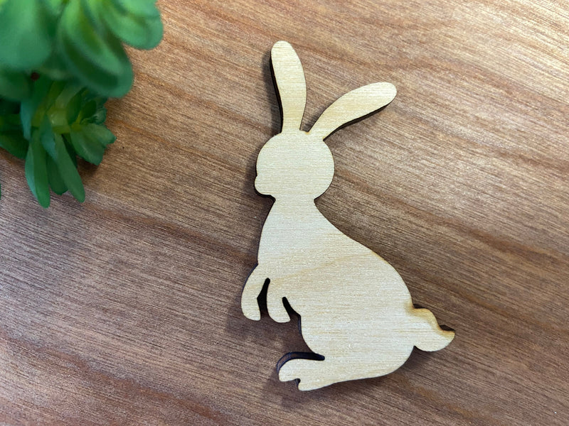 Easter wood cutouts Bunny Rabbit Spring