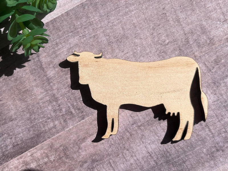 Farm Animal wood cutouts Farmhouse Cow Pig Chicken Rooster Horse Goose Lamb Sheep Donkey Llama pig