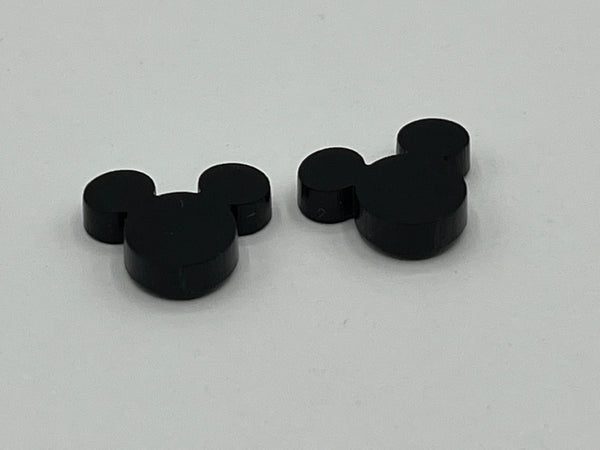 Mickey Mouse Disney acrylic stud earrings mouse head red black white gift for her vacation disney world