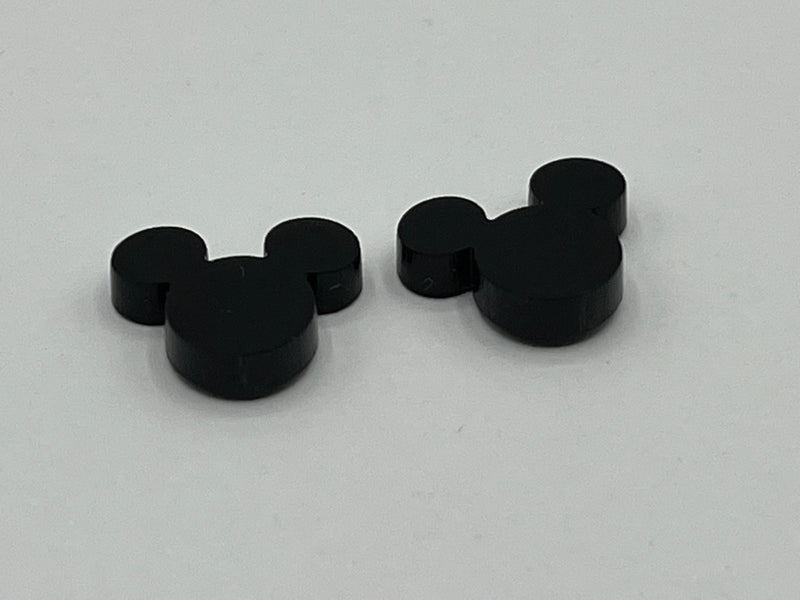 Mickey Mouse Disney acrylic stud earrings mouse head red black white gift for her vacation disney world