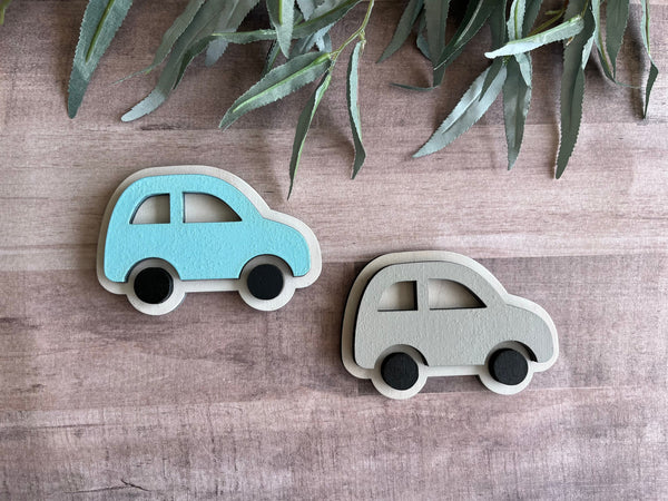 Nursery bedroom car 3d wood wall art decor automotive boys room son child playroom