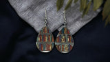 Book earrings, Earrings for book lovers, Jewelry gift for book enthusiasts, Librarian dangle earrings, Lightweight teardrop hypoallergenic