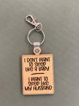 Mother's Day Gift Ideas, Funny Keychain, Dainty Keyring, Wood Keychain, Sister Gift, Best Friend Gift, New Mom, Babyshower gift