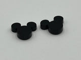 Mickey Mouse Disney acrylic stud earrings mouse head red black white gift for her vacation disney world - Moonshineandglitter