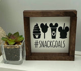 Minnie Mouse mini wood sign tiered tray bar size - Moonshineandglitter