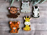 Nursery bedroom Zoo animals 3d wood wall art decor automotive boys room son child playroom - Moonshineandglitter
