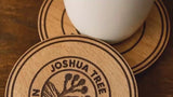 National Park Wood Coaster Set | Personalized or Mix & Match  | Joshua Tree, Zion, Yellowstone, Yosemite, Grand Cayon, Bryce Canyon and More