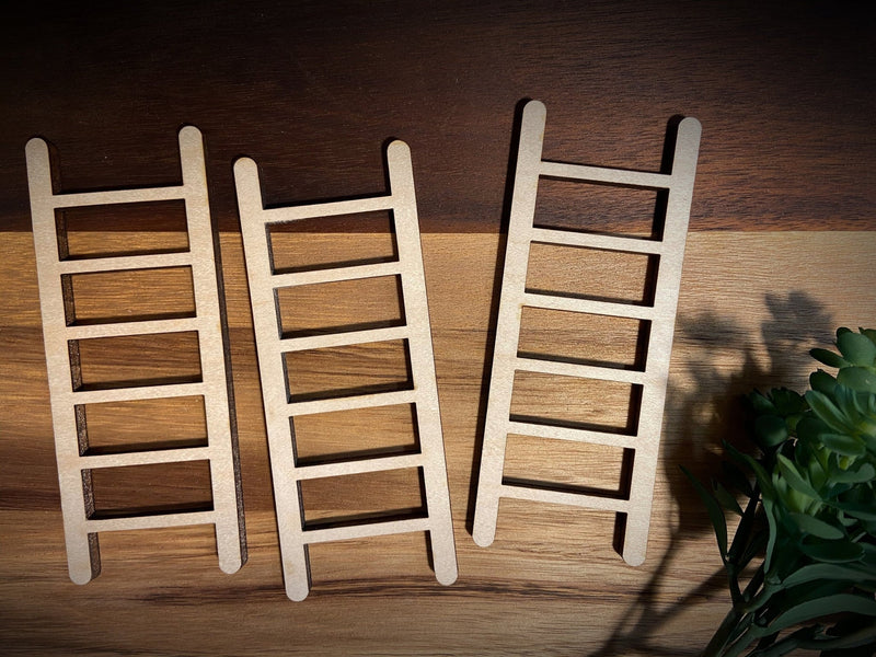 Tiered tray ladder farmhouse decor - Moonshineandglitter