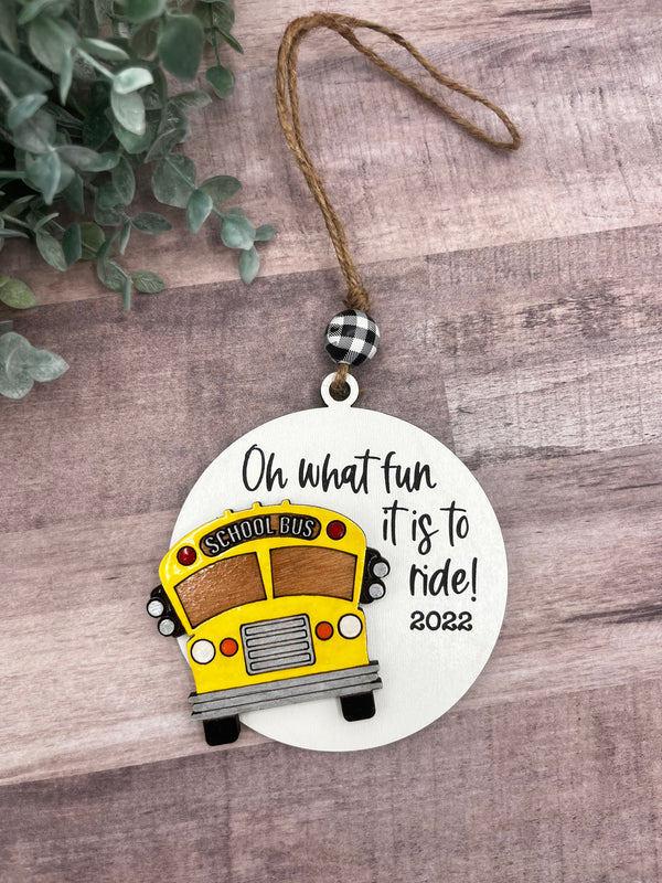 Bus driver ornament
