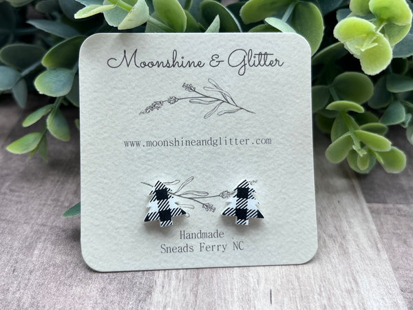 Christmas tree stuff earrings