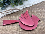 Distressed Cardinal ornament