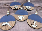 Beach theme ornaments