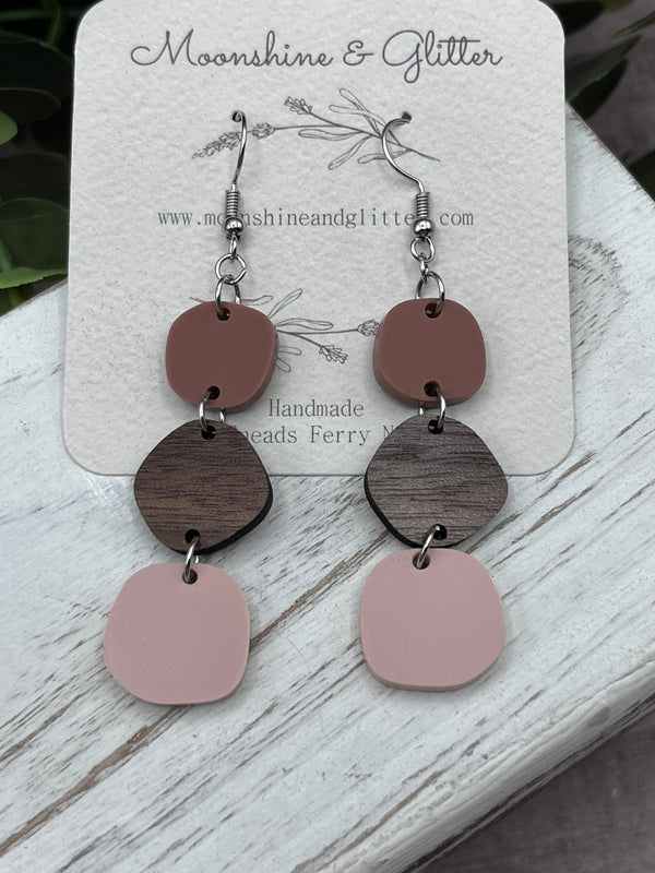 Copy of Boho multi piece dangle earrings