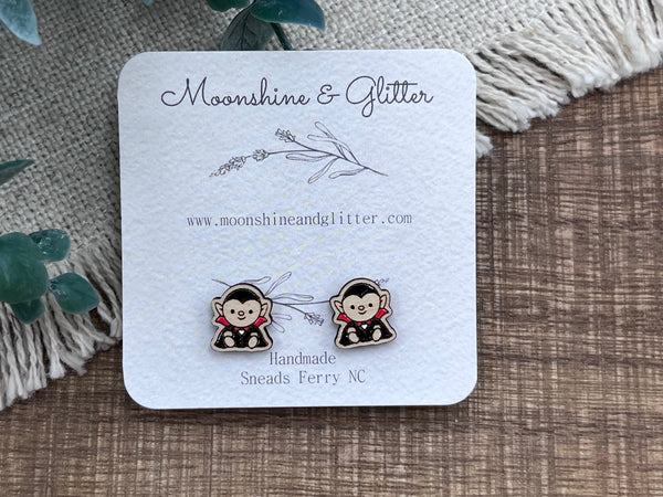 Dracula  stud earrings