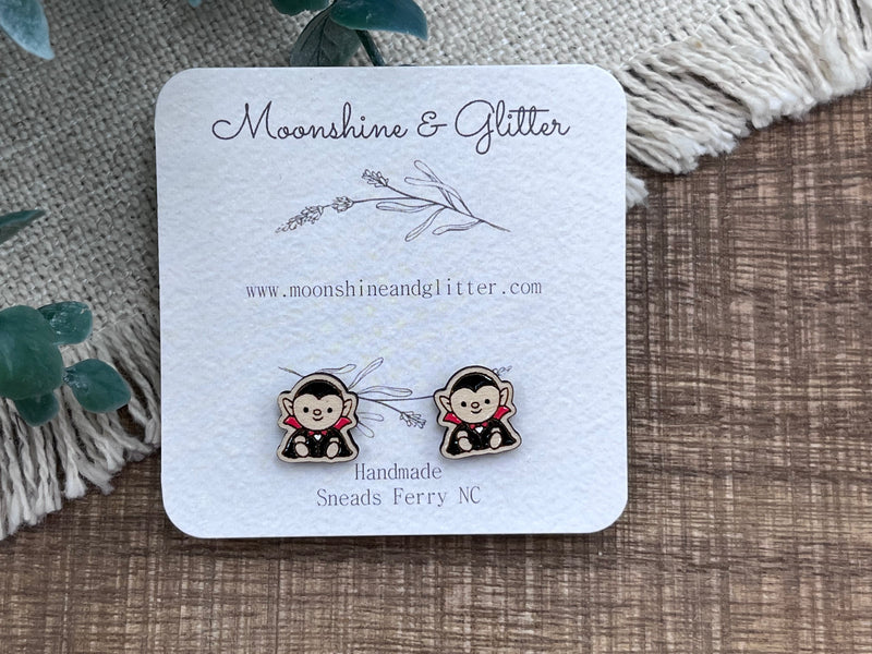 Dracula  stud earrings
