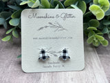 Christmas tree stuff earrings